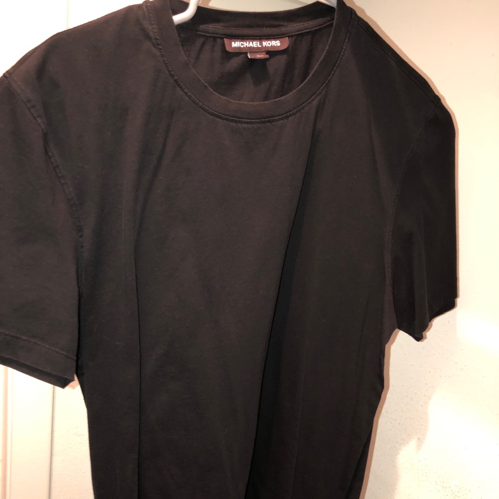 Michael Kors black short sleeve crewneck medium